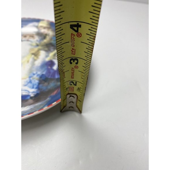 Vintage Christmas Plate Decor Santa and Children Decor Plate Holiday Themed - Picture 5 of 8